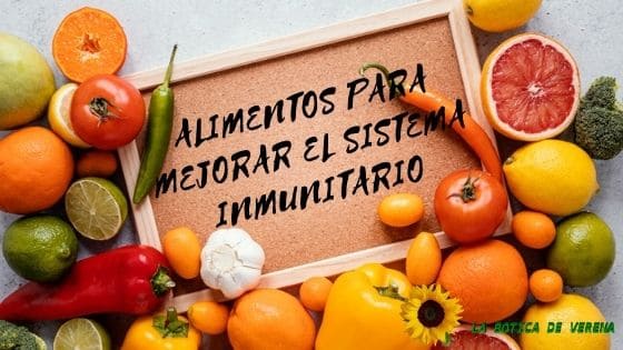 alimentos para mejorar el sistema inmunitario